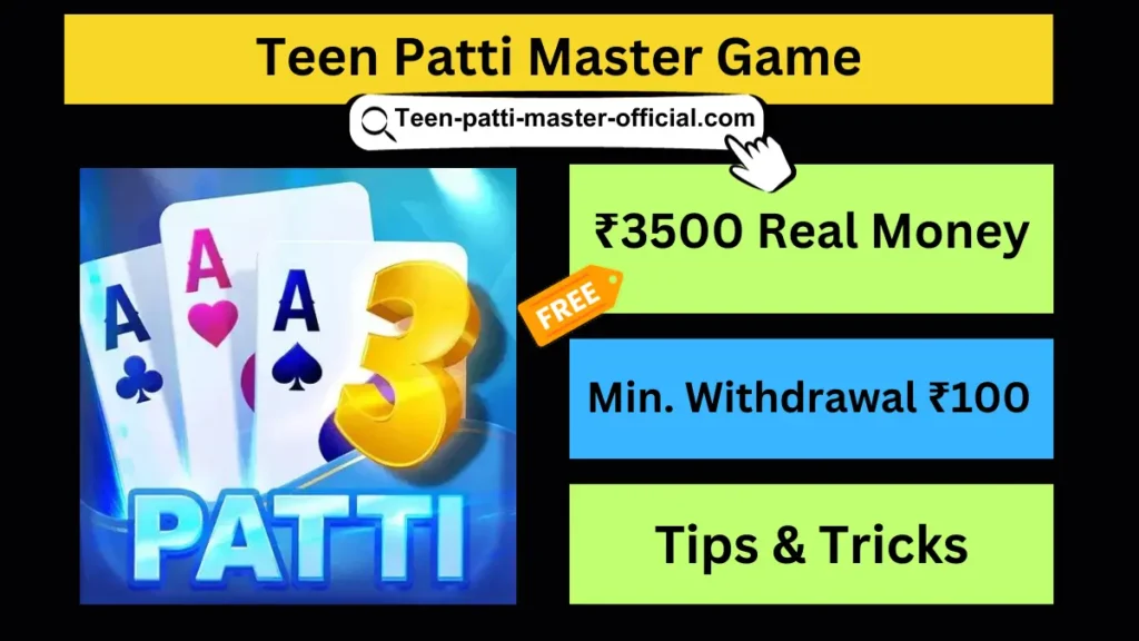 Teen Patti Master Game APK App Download 2024