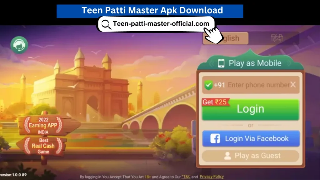 How to Create Account in 3 Patti Master App